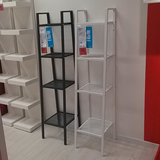 北京正品宜家代购IKEA勒伯格花架置物架储物架书架搁板柜红色新品