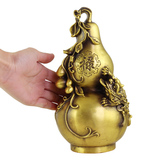 铜葫芦貔貅铜葫芦摆件 客厅特价 风水摆件工艺品