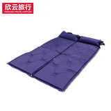 T 户外野营露营用品九点自动充气垫单人睡垫 帐篷垫子可拼接双人