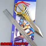 28cm大号刀剑模型暗裔剑魔仲裁圣骑亚托克斯合金兵器儿童玩具礼品