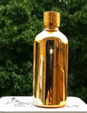 印尼小金瓶金色空瓶子100ml毫升装精油空瓶子精美瓶子高端空瓶子