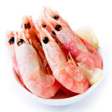 【天猫超市】加拿大北极甜虾熟冻200g（120+/kg） 海鲜水产