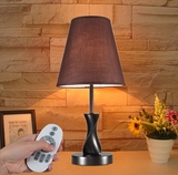 包邮遥控可调光LED台灯 书房卧室床头灯 现代简约创意 喂奶台灯