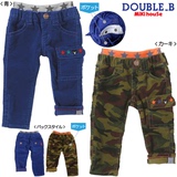 日本代购 MIKIHOUSE 蓝色、迷彩星星条纹裤备注微博ID否则不发货