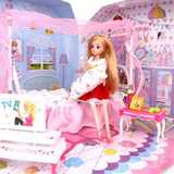 芭比洋娃娃甜甜屋套装大礼盒豪华别墅衣橱Barbie公主女孩儿童玩具