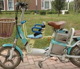 包邮正品好娃娃自行车电动车 加大加宽后置儿童安全后座椅