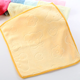 【天天特价】3条宝宝婴儿小方巾口水巾洗脸毛巾超柔软纯棉喂奶巾