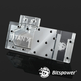 Bitspower进口 TitanX显卡水冷头 亚克力上盖 显卡水冷散热冷头