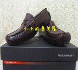 Rockport/乐步男套脚真皮休闲鞋 豆豆鞋开车鞋 美国海淘正品原盒
