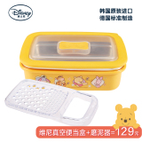 韩国迪士尼学生饭盒真空便当盒宝宝儿童餐具304不锈钢碗带盖 特价