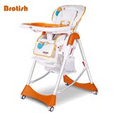 贝鲁托斯儿童餐椅多功能便携式可折叠婴儿餐桌椅宝宝吃饭座椅bb凳