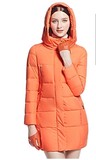 艾莱依2015冬新款韩版修身加厚中长款羽绒服女ERAL6053D 原价967
