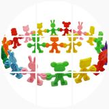 软体小人人偶塑料拼插积木2-3岁儿童益智力拼装幼儿园玩具批发