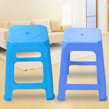现代简约塑料凳子 加厚家用收纳餐桌成人高凳矮凳超强抗压特稳固