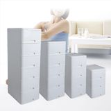 全白衣柜子整理柜大号塑料收纳箱卫生间收纳柜类抽屉式储物柜包邮