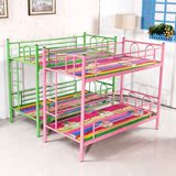 用床幼儿园上下床双层床铁儿童床小学生床铁架 厂家批发幼儿园专