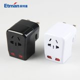 英特曼电源转换器插头全球通用插座双USB日本韩国美标欧标德标
