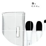 SY/尚洋 5支羊毛双头便携化妆刷套装 专业动物毛套刷全套彩妆工具