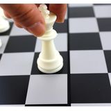 友邦 大号折叠带磁性国际象棋 便携式棋盘 益智玩具立体棋子新年