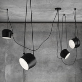北欧简约DIY创意个性吊灯餐厅咖啡馆现代灯服装店LED灯具锅盖吊灯