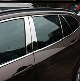车窗亮条宝马X1改装专用装饰条汽车外饰 不锈钢 新品X1不锈钢车窗