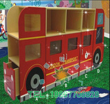 直销火车家用宝宝房豪华书柜卡通儿童玩具收纳箱幼儿园书柜书架