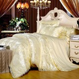 纯棉2.0m床单2米x2.3米被套一米八双人欧式四件套奢华宫廷 欧美风
