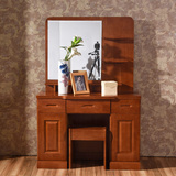 橡木套房家具 特价卧室梳妆台实木橡木梳妆台化妆桌现代简约中式