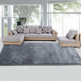 现代简约客厅地毯 茶几沙发卧室地毯床边毯 机织可定制纯色地毯