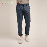 ESPRIT 男士 纯色工装直筒休闲长裤-026EE2B034