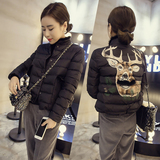 2015冬季新款韩版小棉袄外套短款修身显瘦棉衣女保暖加厚棉服女