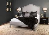 奥纳蒙特 高端家具定制 后现代简约床 美式床 欧式布艺卧室双人床