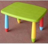 特价幼儿园阿木童塑料桌 宝宝长方形多色卡通学习桌 儿童餐桌