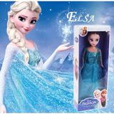 迪士尼Frozen冰雪奇缘玩具芭比娃娃1代2代艾莎Elsa公主安娜Anna