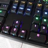 顺丰包邮 KEYCOOL/凯酷87 104游戏背光机械键盘 荣耀RGB DIY喷漆