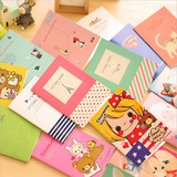 韩国可爱卡通记事本学生日记本幼儿园奖品批发学习用品小笔记本子