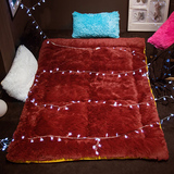 大学宿舍床垫1.8米纯色双人床品幼儿园床垫褥子0.9米冬季保暖加厚