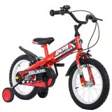 小龙哈彼 超简易安装超宽充气轮胎 儿童自行车 红色 LB1403Q