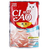 伊纳宝妙好 鸡肉口味60g宠物食品猫咪营养零食 猫罐头湿粮妙鲜包