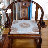 定制中式抱枕罗汉床垫古典红木家居椅子垫沙发坐垫套圈椅垫子靠包