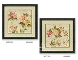 新品 美式新古典风格 花卉系列装饰画 适合客餐厅/卧室