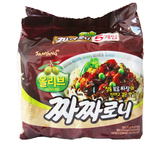 【天猫超市】韩国进口三养炸酱拉面 140g*5方便面速食泡面袋装