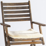 AUSKIN进口羊毛椅垫坐垫皮毛一体羊剪绒加厚防滑餐椅垫定做沙发垫