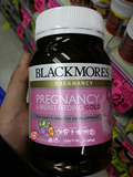 Blackmores 孕妇黄金营养素 含叶酸 DHA 180粒保健品 澳洲直邮
