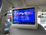 汽车后排外挂式DVD头枕显示器 9寸高清 车载MP5电视游戏液晶屏
