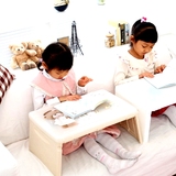 学习桌 折叠桌子 床上桌 写字桌可收纳杂物包邮特价韩国进口儿童