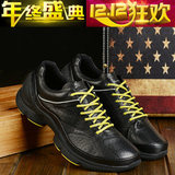 香港专柜代购 新款ALS ECCO男鞋牦牛皮休闲运动鞋 时尚户外跑步鞋