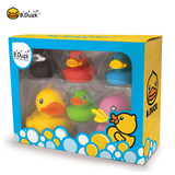 玩具大黄鸭浮水套装儿童洗澡 香港潮牌b.duck小黄鸭浮水鸭 戏semk