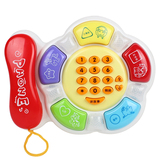 童玩具电话机婴儿早教小孩益智音乐手机宝宝0-1-3岁6个月7-8幼儿