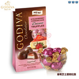 17年1月Godiva歌帝梵松露巧克力礼袋草莓芝士蛋糕 2件包邮